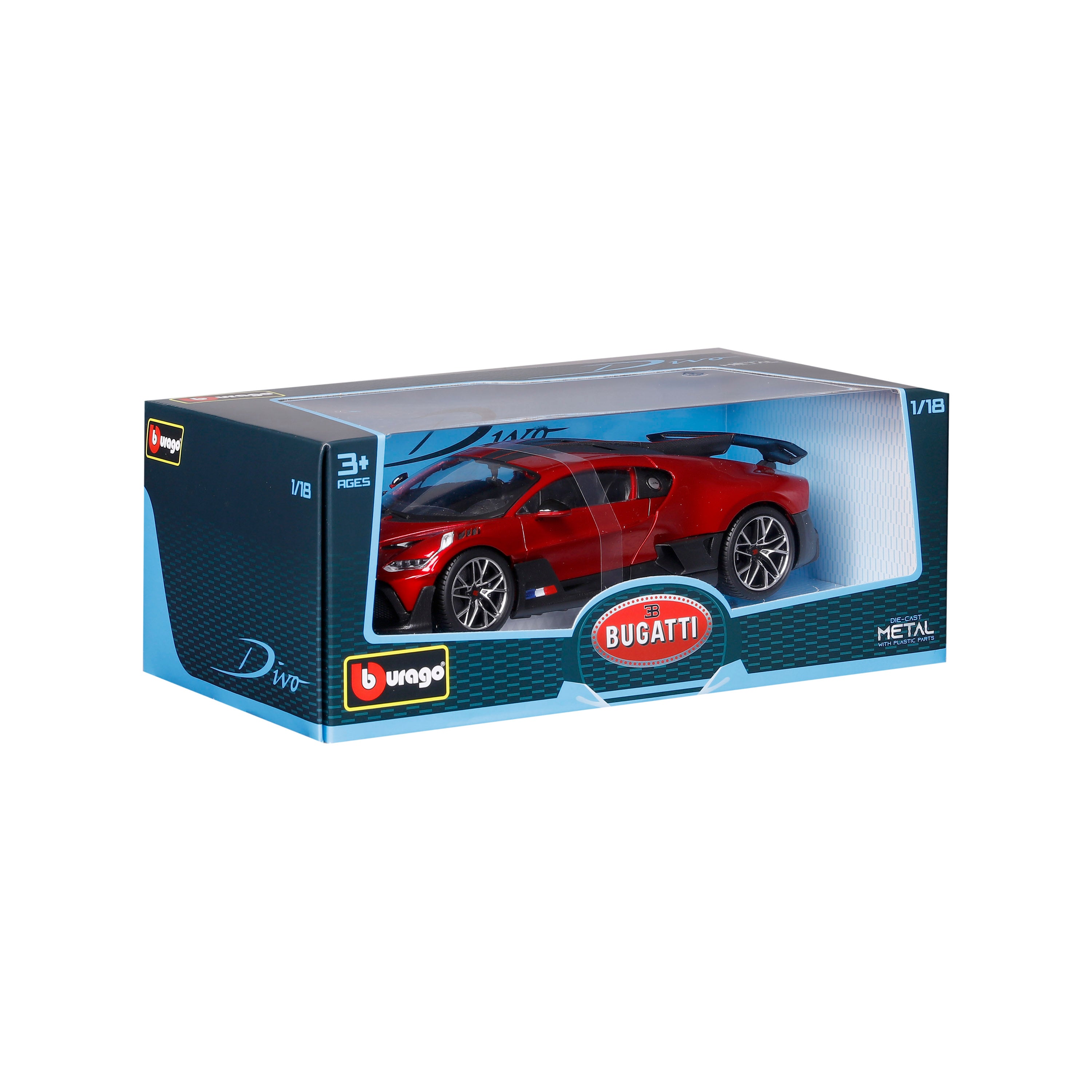 bburago-bugatti-divo-1-18-rossa-modellino-diecast-signature-series image 2