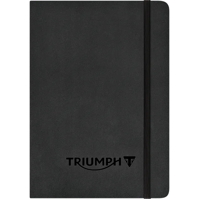 nostalgic-art-triumph-logo-black-taccuino-a5-128-pagine image 1