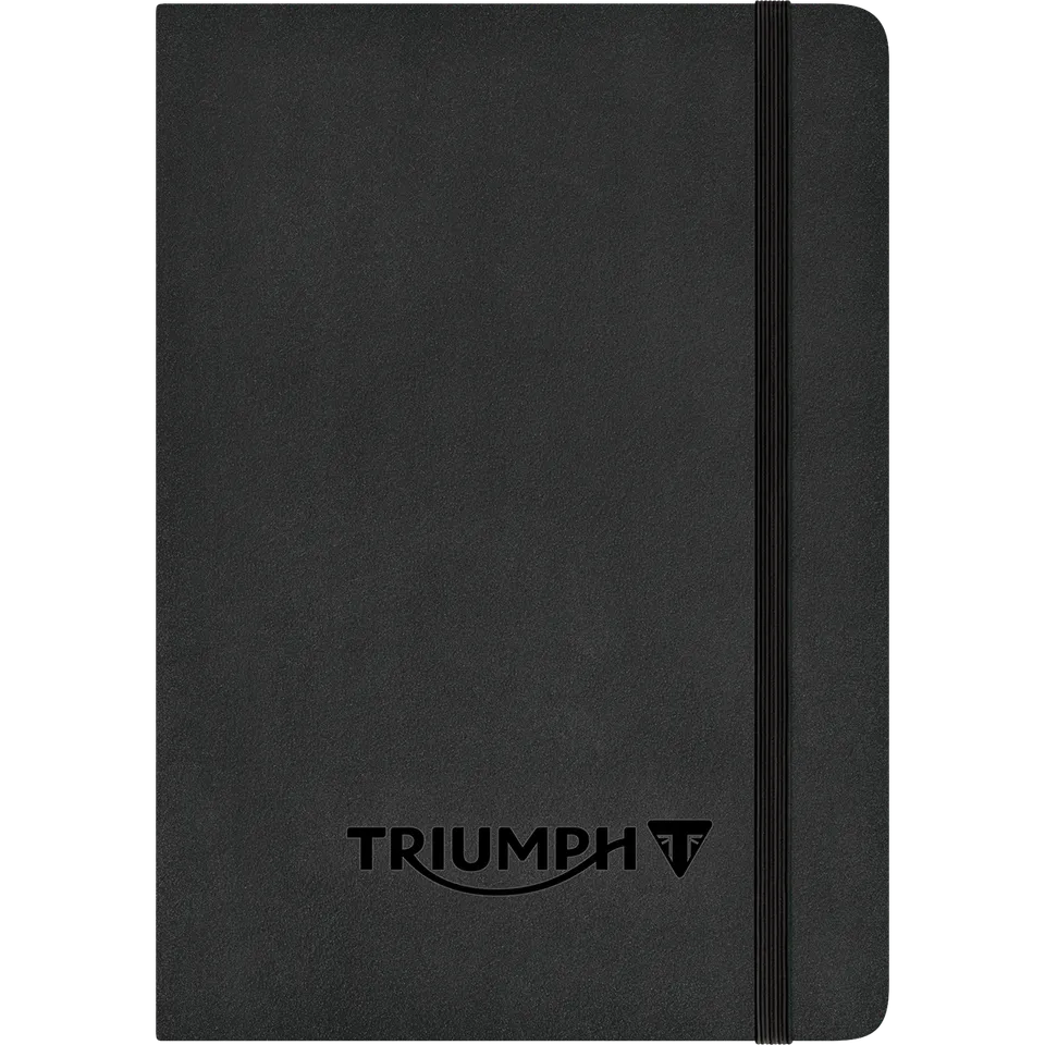 nostalgic-art-triumph-logo-black-taccuino-a5-128-pagine image 1