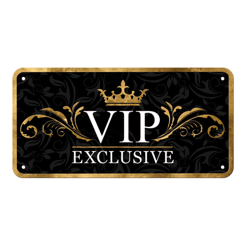 nostalgic-art-vip-exclusive-targa-in-metallo-da-appendere-10x20-cm image 3