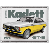 nostalgic-art-opel-kadett-gt-e-targa-in-metallo-30x40-cm image 2