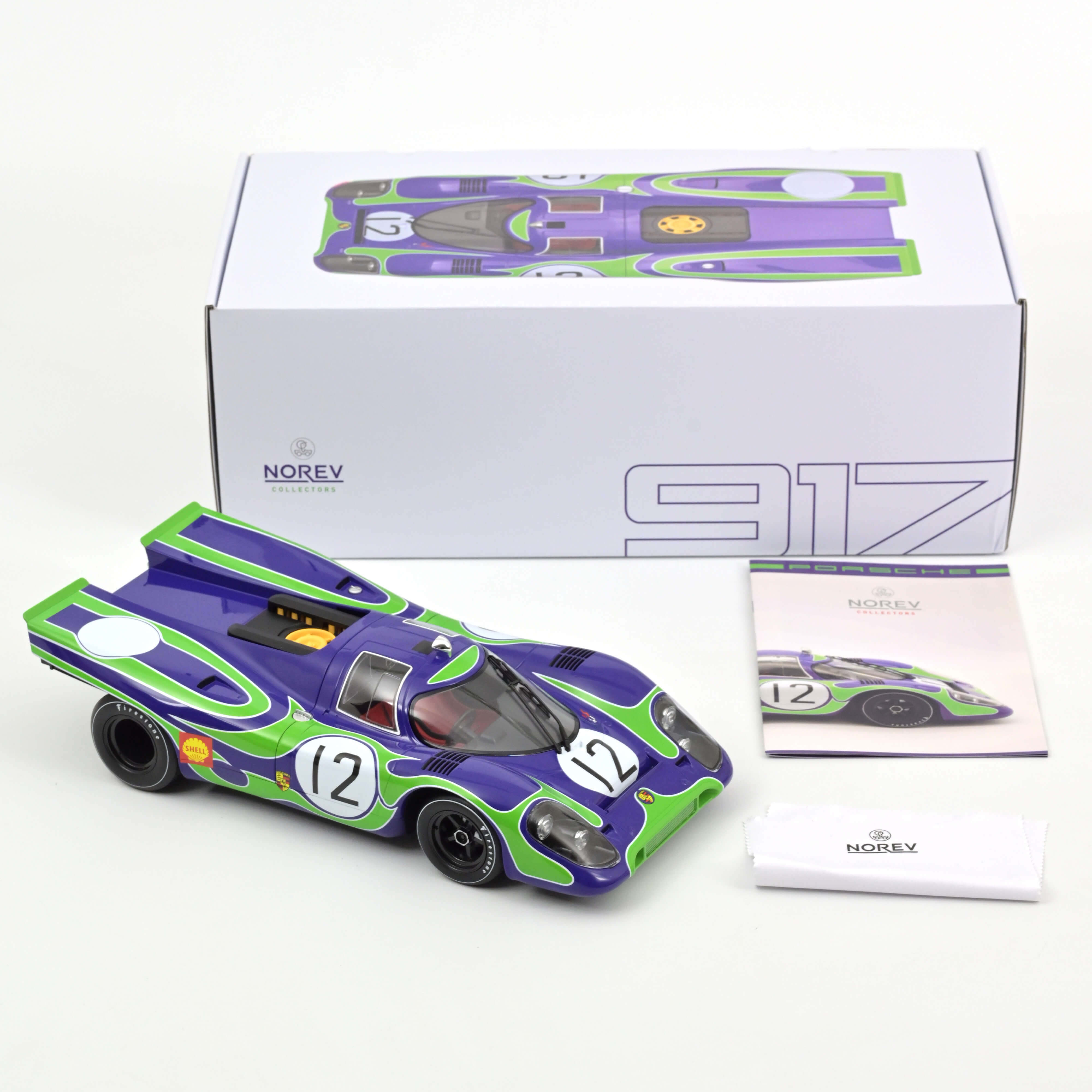 norev-porsche-917k-hockenheim-1970-12-van-lennep-modellino-auto-1-12-200-pcs image 4