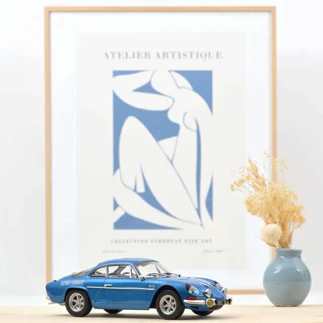 norev-alpine-a110-1600s-1972-blu-con-logo-laterale-1-18 image 1