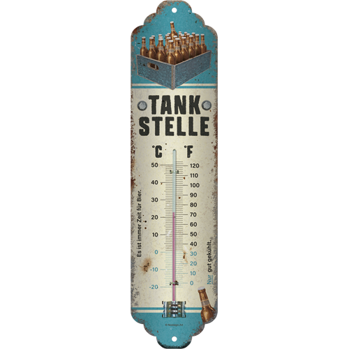 nostalgic-art-tankstelle-bier-termometro-in-metallo-6-5x28-cm image 1