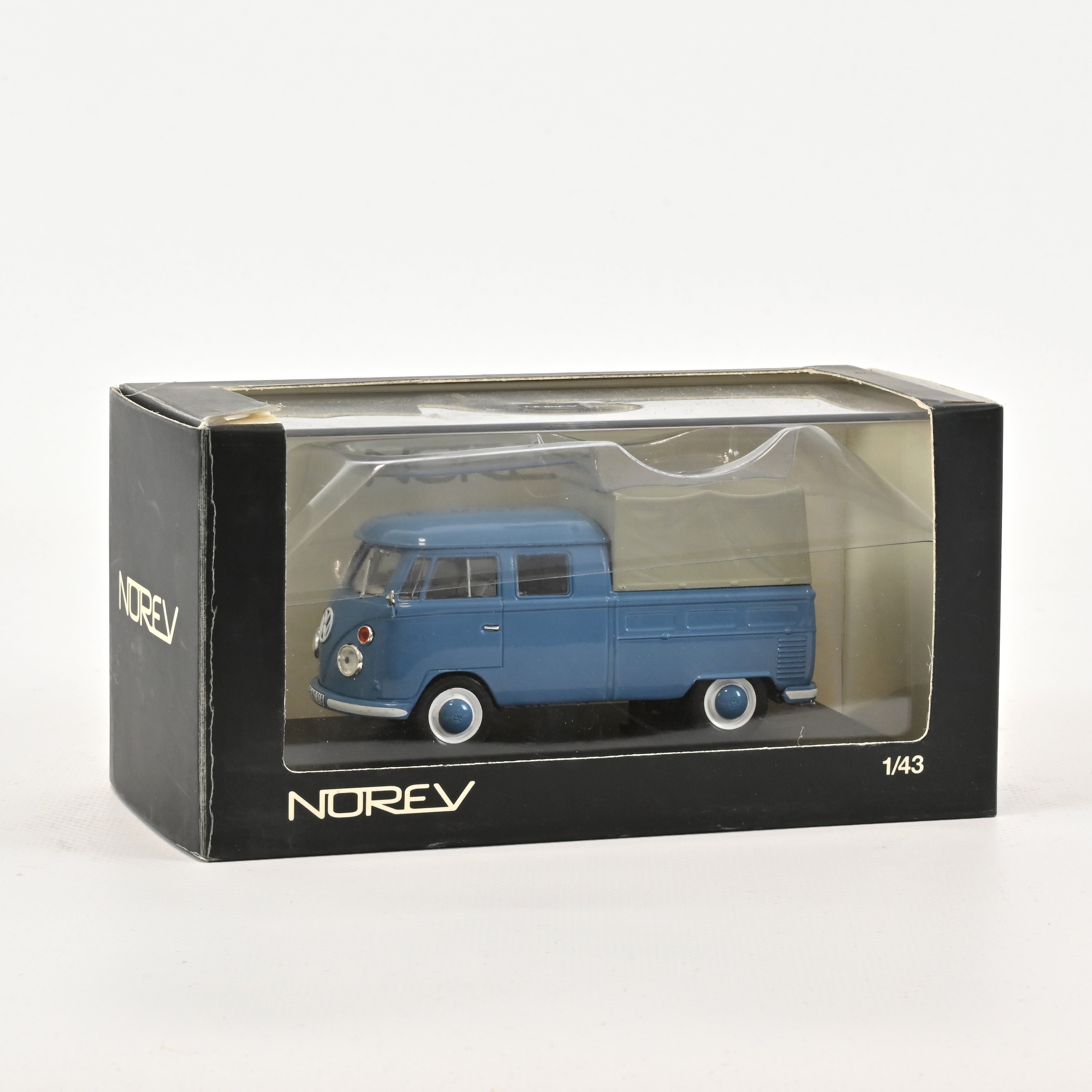 norev-vw-transporter-t1-doka-1963-modellino-furgone-1-43-blu image 1