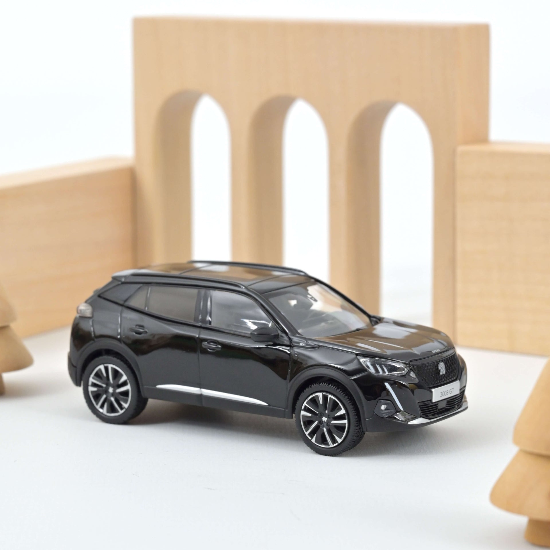 norev-peugeot-2008-gt-2020-nero-perla-nera-1-43 image 1