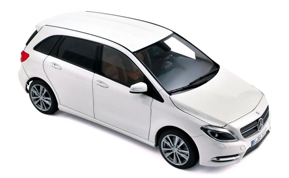 norev-mercedes-benz-b180-2011-modellino-1-18-bianco image 1