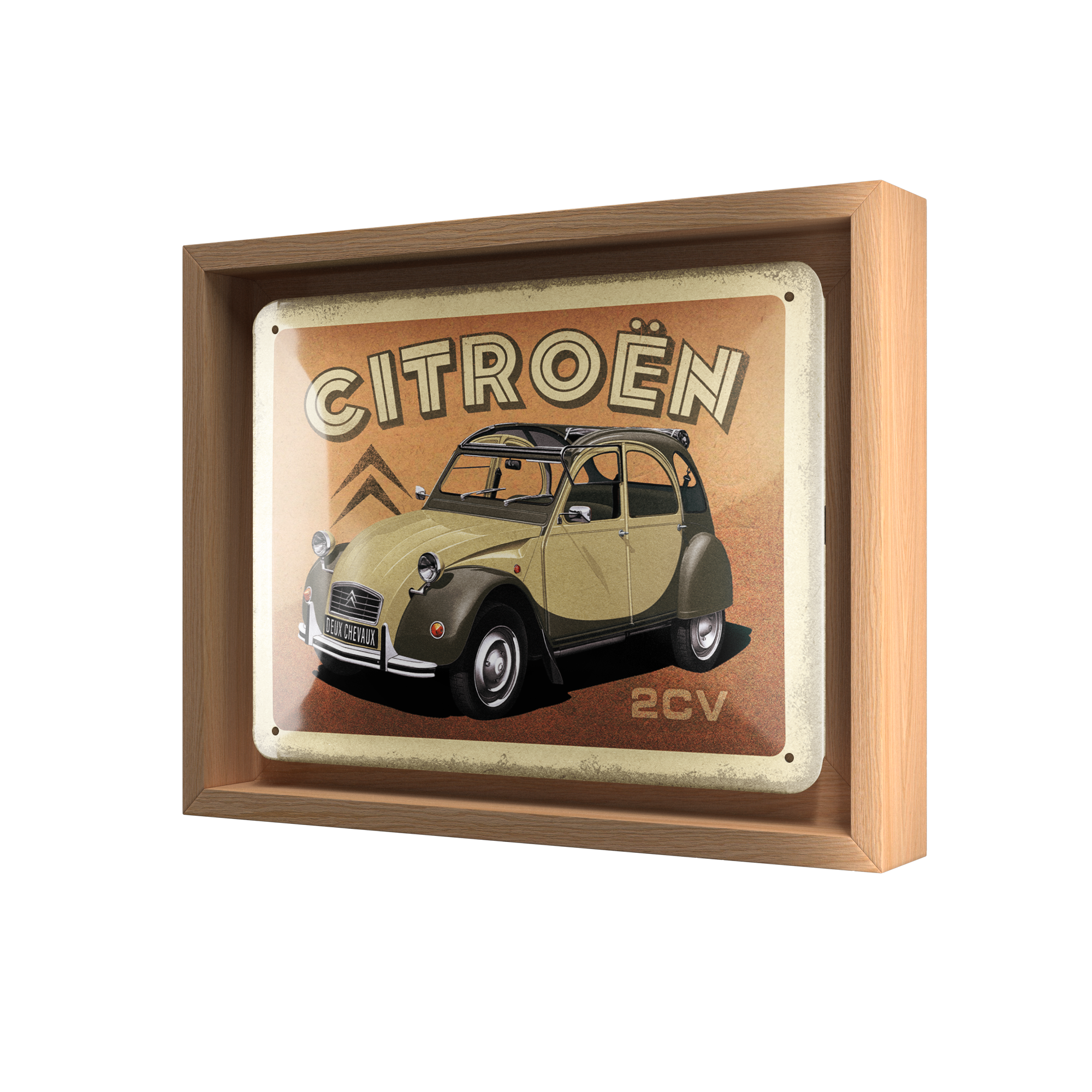 nostalgic-art-citroen-2cv-n-frame-s-edition-18-5x24-cm image 1