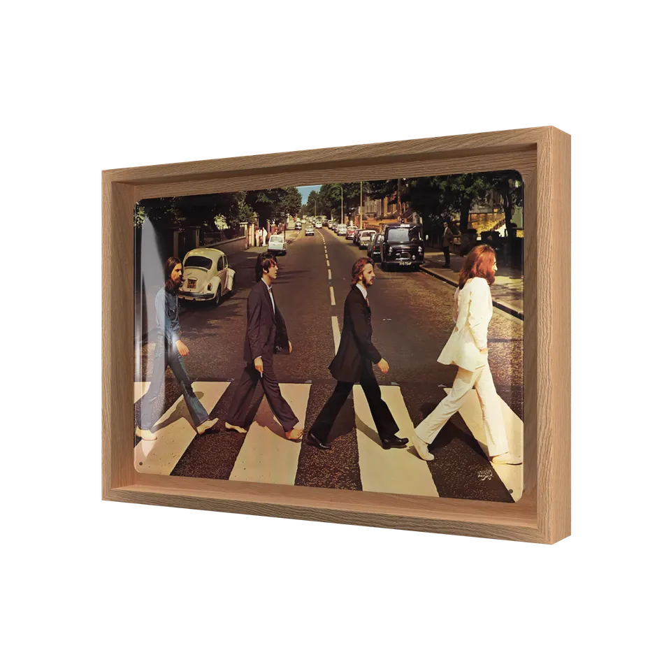 nostalgic-art-fab4-abbey-road-cornice-n-frame-m-24x33-5-cm image 1