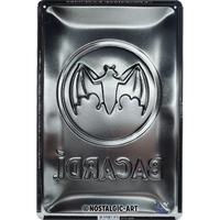 nostalgic-art-bacardi-logo-black-targa-in-metallo-20-x-30-cm image 3
