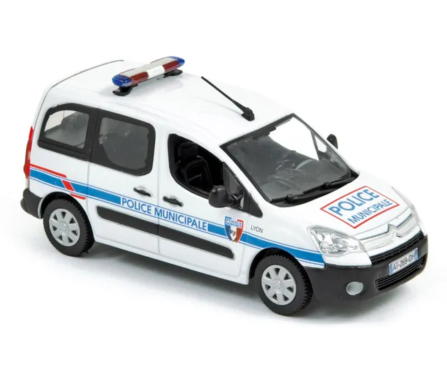 norev-citro-n-berlingo-2008-police-municipale-1-43-modellino-auto-die-cast image 1