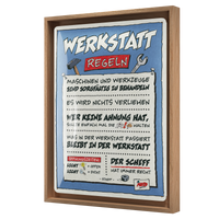 nostalgic-art-motomania-werkstatt-regeln-targa-in-metallo-30x40-cm-2 image 5