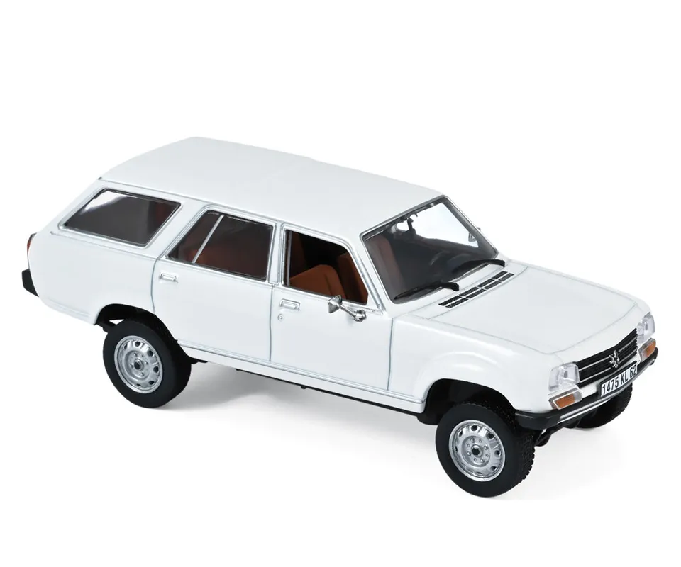 norev-peugeot-504-estate-dangel-1980-modellino-auto-1-43-alaska-white image 1