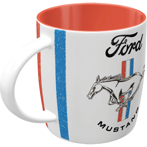 nostalgic-art-ford-mustang-horse-stripes-logo-tazza-in-ceramica-330-ml image 6