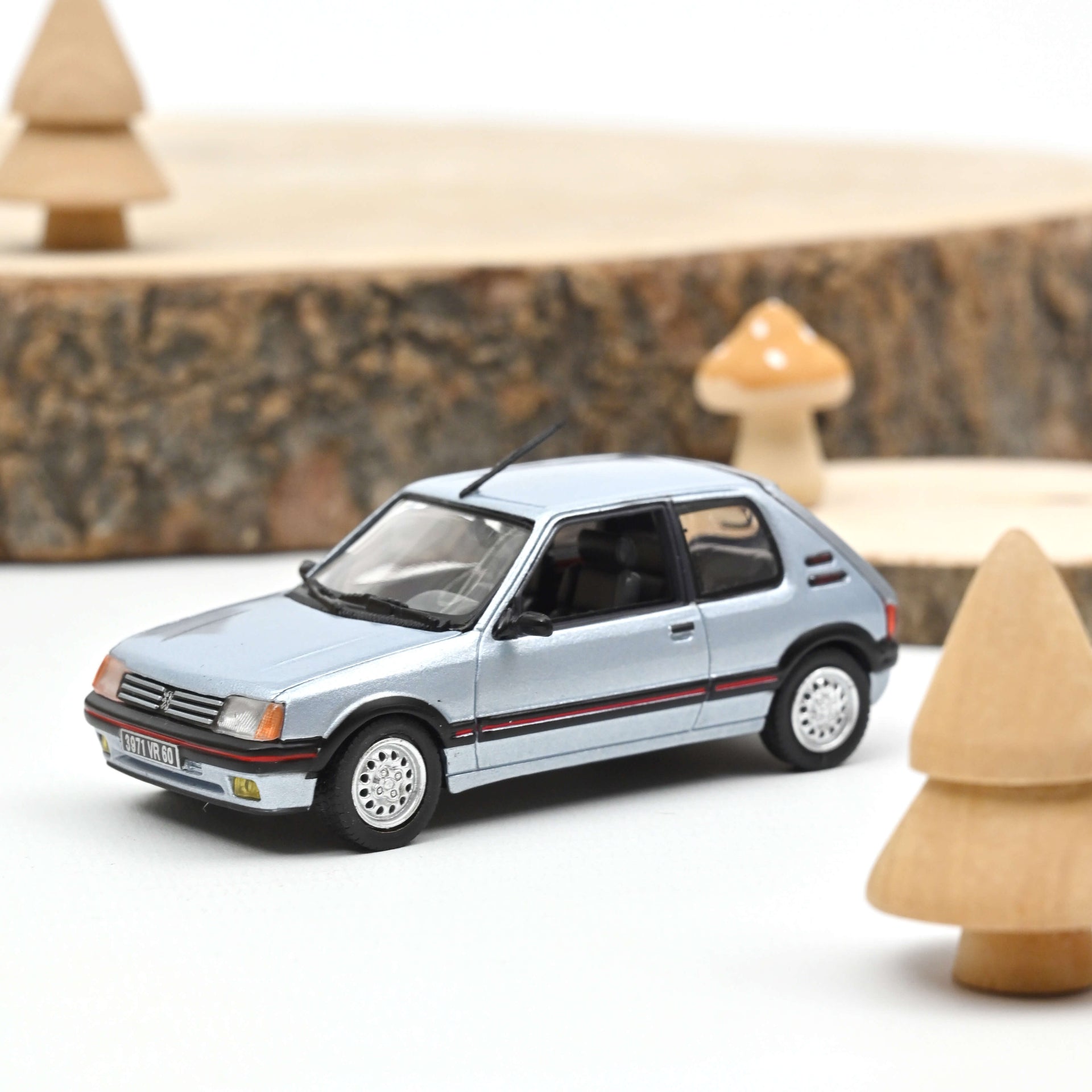 norev-peugeot-205-gti-1-6-1988-topaze-blue-automodello-1-43 image 1