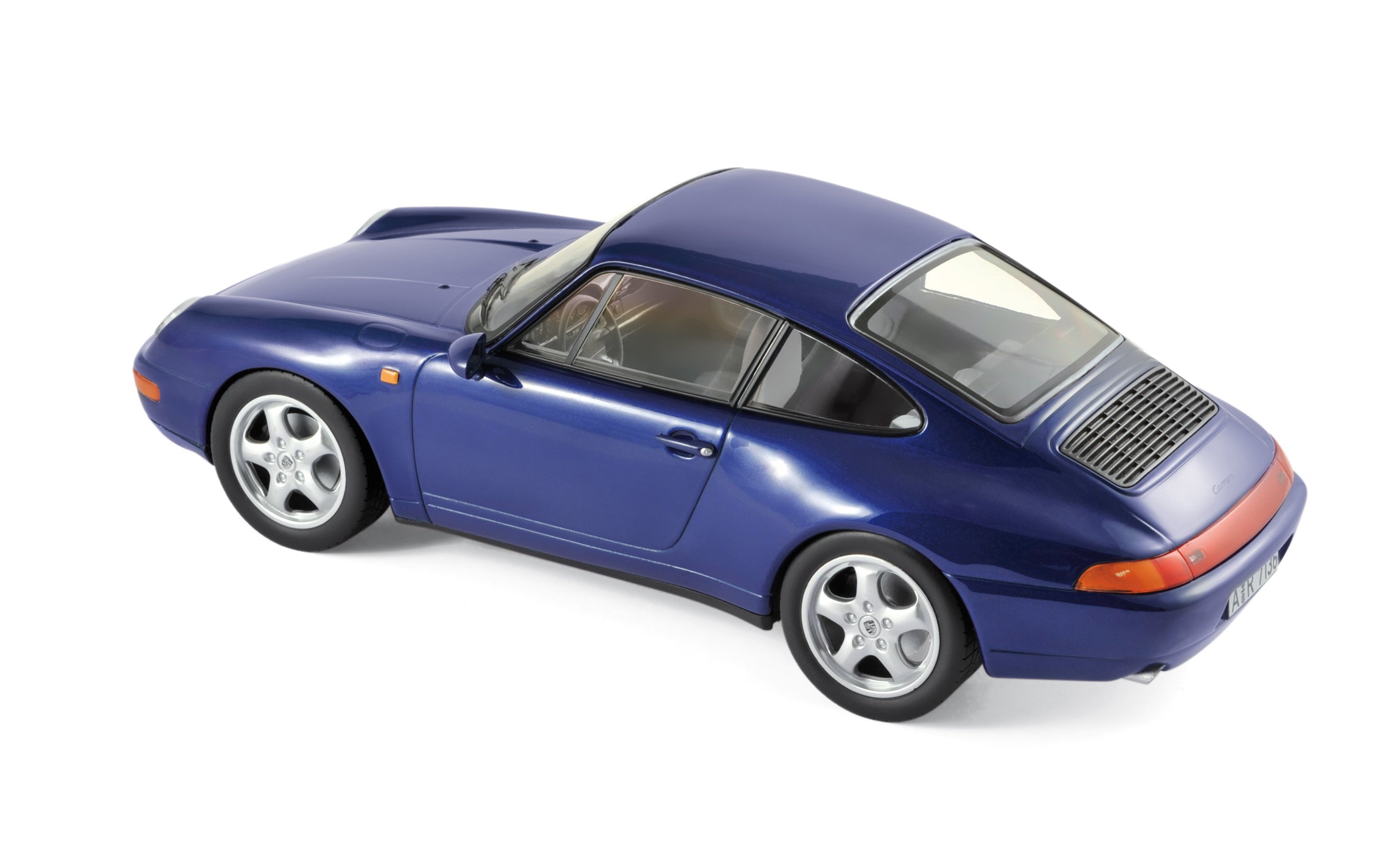 norev-porsche-911-1994-blu-irlandese-metallizzato-1-18-modellino-youngtimer image 2
