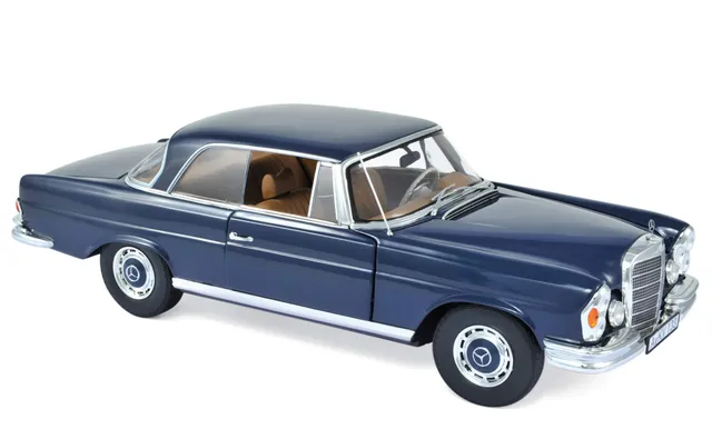 norev-mercedes-benz-280-se-coup-1969-blu-scuro-modellino-die-cast-1-18-100-pz image 1