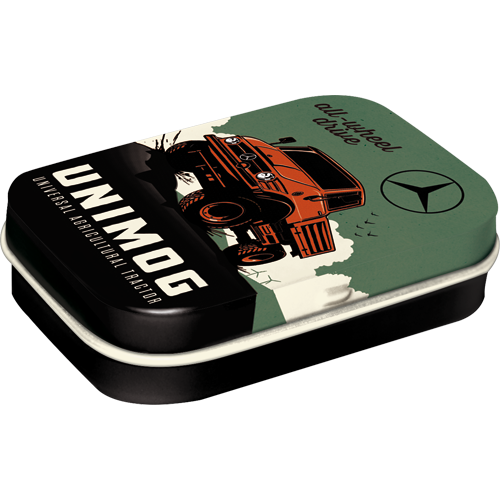 nostalgic-art-daimler-truck-unimog-pocket-box-portamina-in-metallo-stampato-6x4x image 1