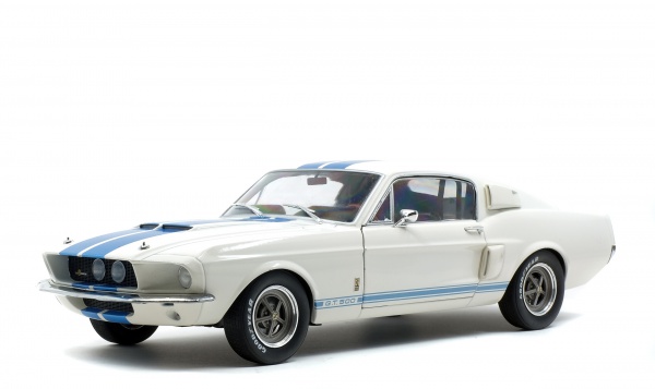 solido-shelby-gt500-wimbledon-white-strisce-blu-1967-modellino-auto-1-18 image 1
