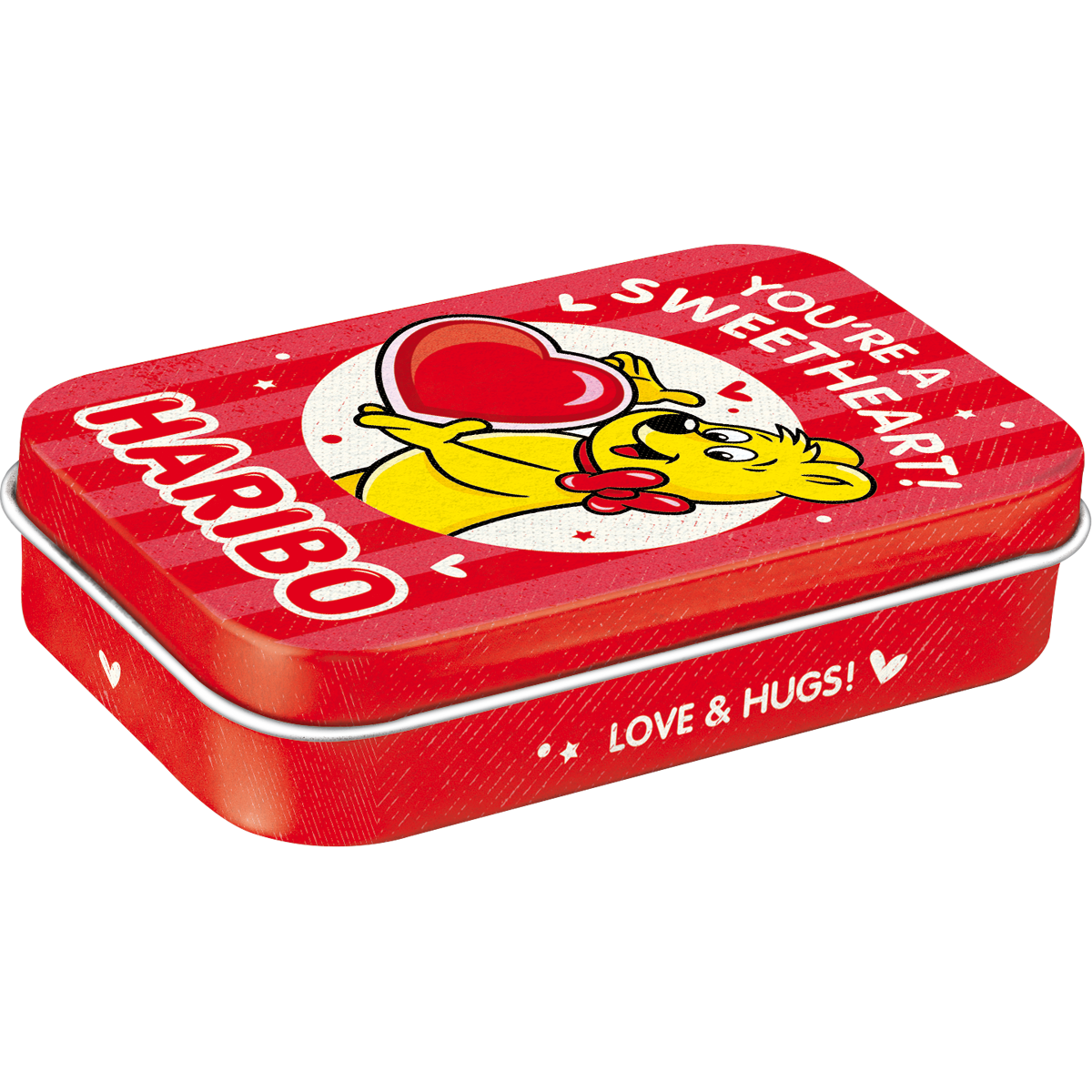 nostalgic-art-haribo-sweetheart-scatolina-tascabile-in-metallo-6x9-5-cm image 1
