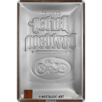 nostalgic-art-harley-davidson-genuine-motorcycles-milwaukee-targa-metallo-20x30- image 4