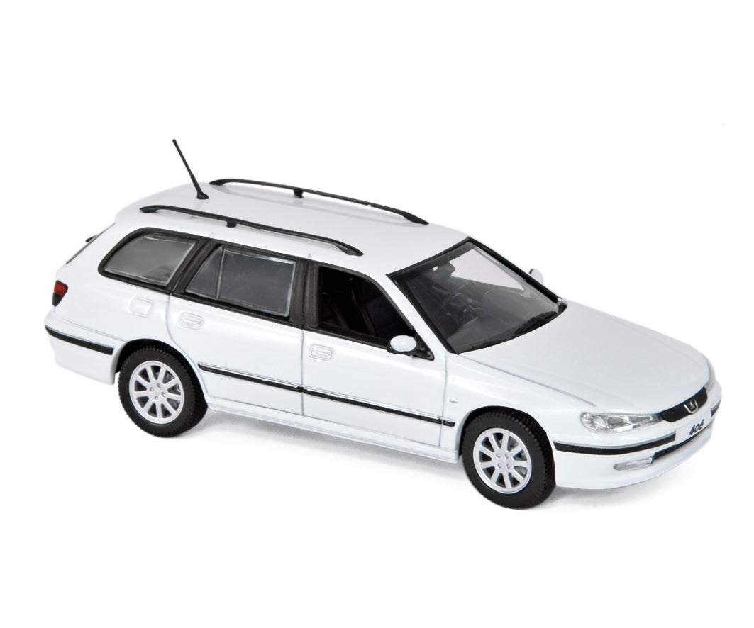 norev-peugeot-406-break-2003-modellino-auto-1-43-bianco-banquise image 1