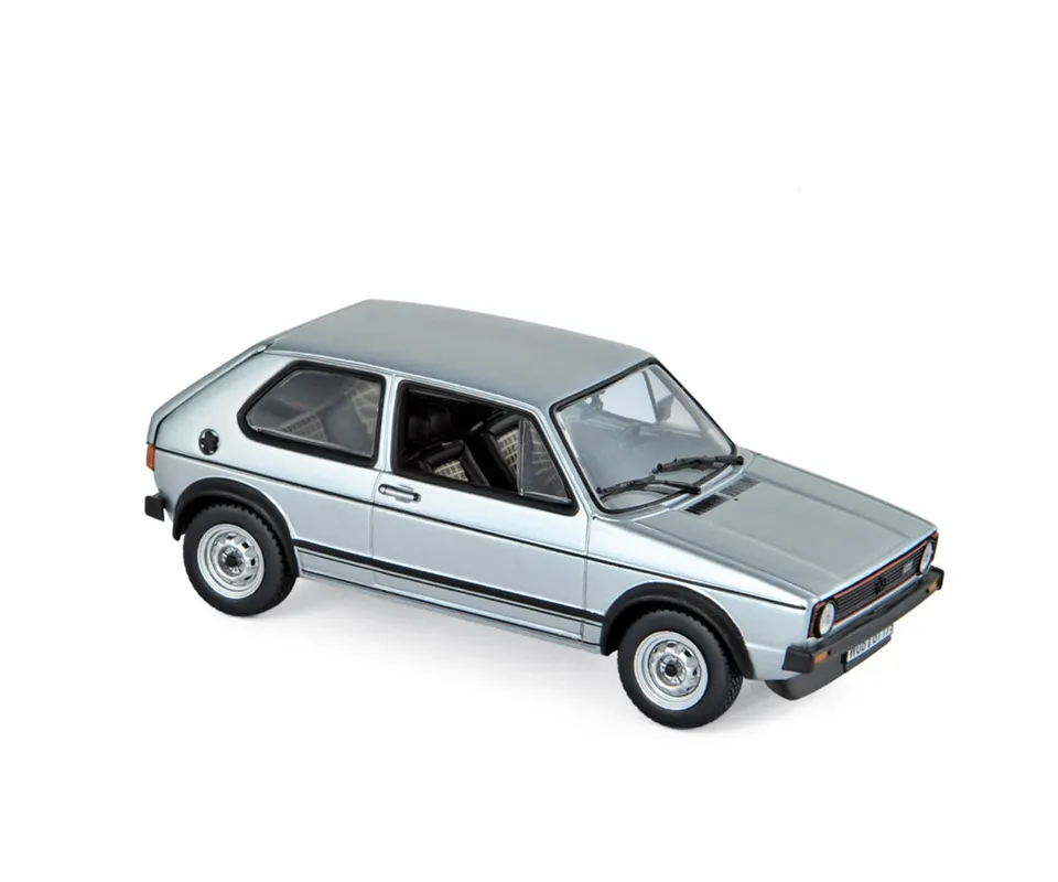 norev-vw-golf-gti-1976-silver-metallic-1-43-modellino-die-cast image 1