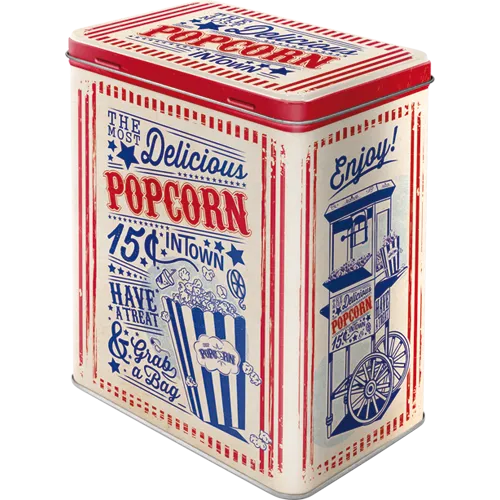 nostalgic-art-popcorn-scatola-in-latta-l-10x14x20-cm-da-3-litri image 1