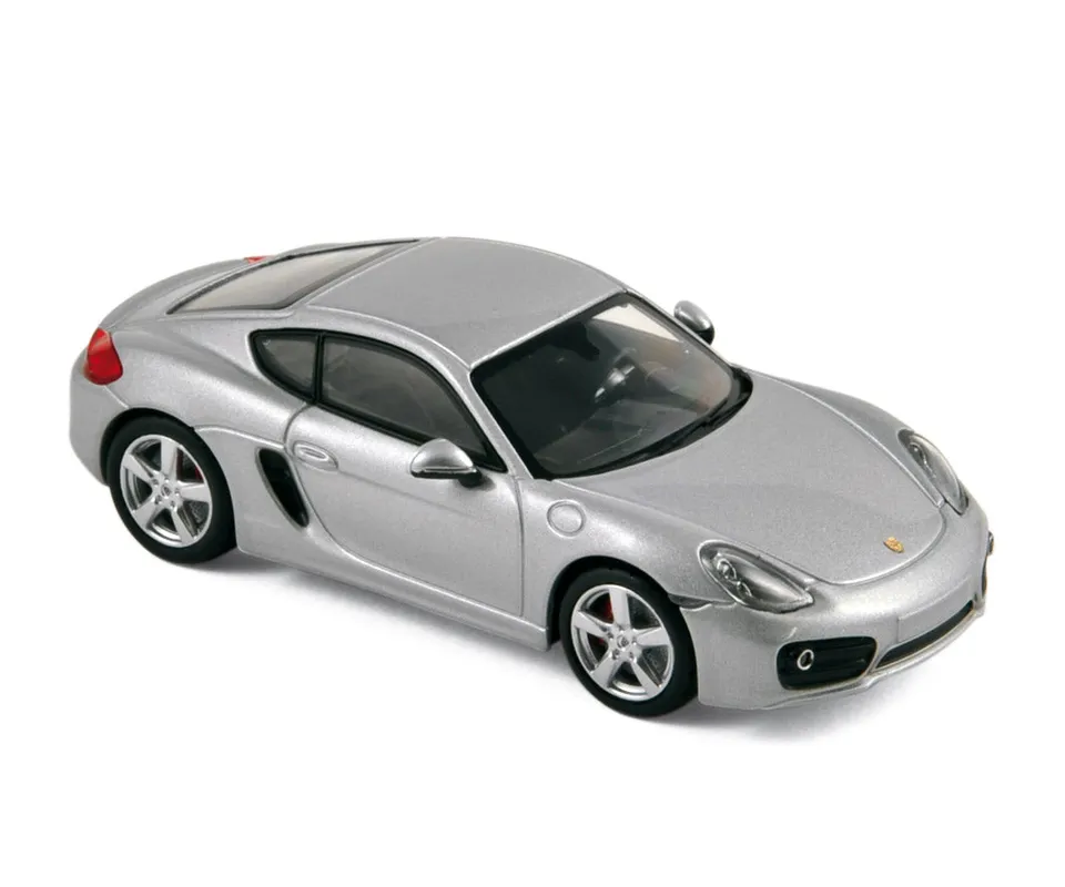 norev-porsche-cayman-s-2013-silver-automodello-die-cast-1-43 image 1