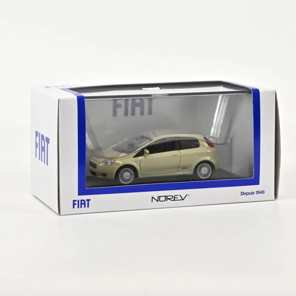 norev-fiat-grande-punto-2005-modellino-auto-1-43-sabbia image 1