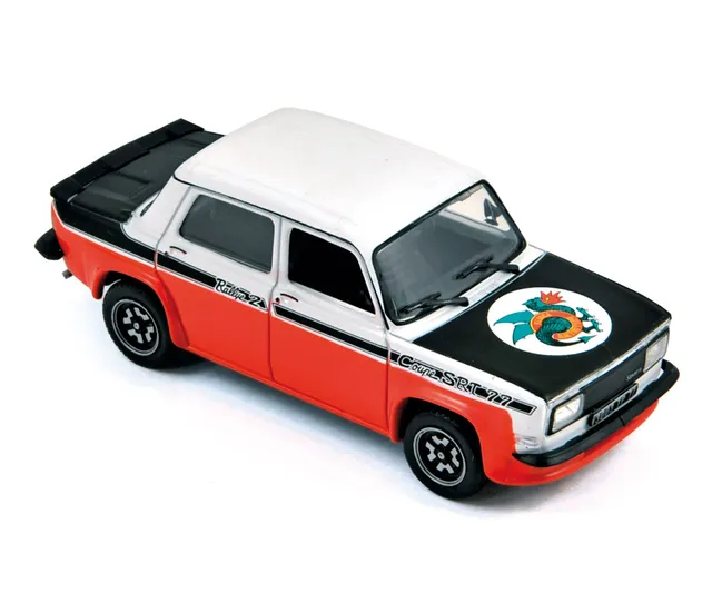norev-simca-1000-rallye-2-srt-1977-modellino-auto-1-43-bianco-tacoma-e-rosso image 1
