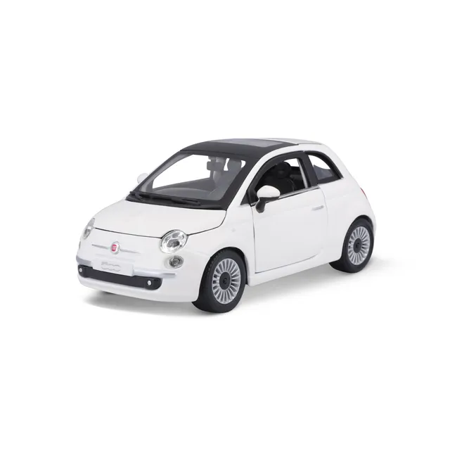 bburago-fiat-500-2007-1-24-bianca image 1