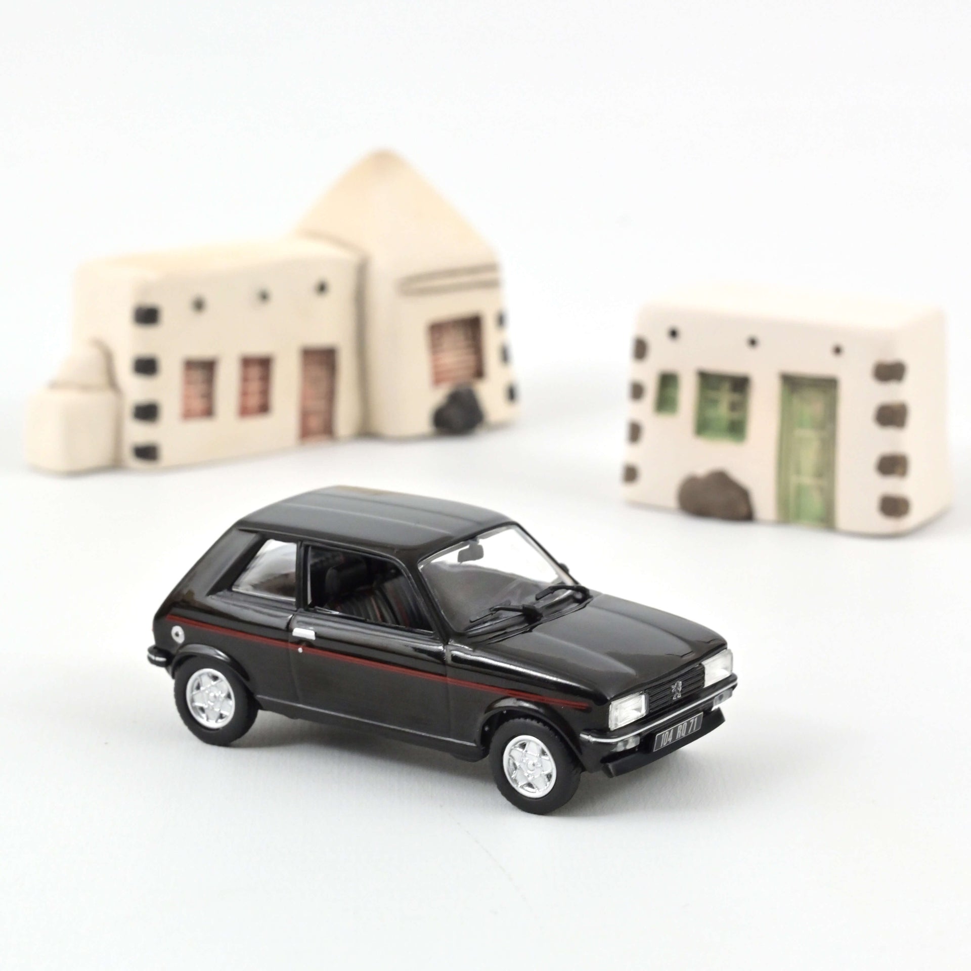 norev-peugeot-104-zs-1979-black-modellino-auto-d-epoca-1-43 image 1