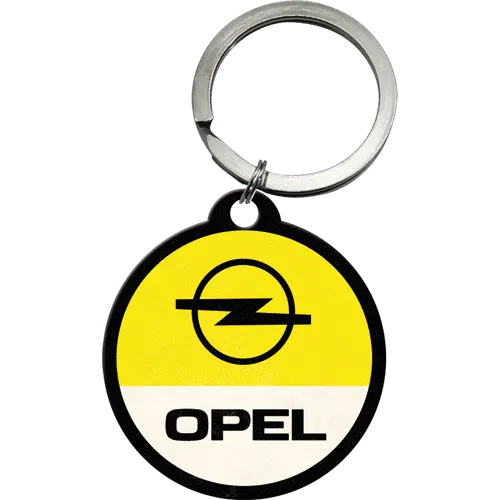 nostalgic-art-opel-logo-portachiavi-metallo-4-cm image 1