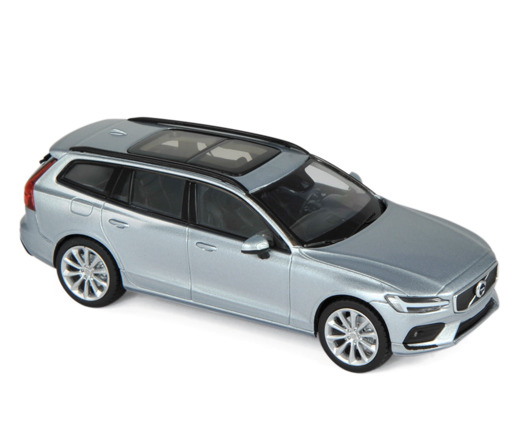 norev-volvo-v60-2018-modellino-auto-1-43-bright-silver image 1