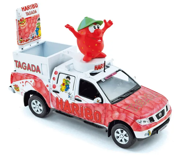 norev-nissan-navara-2009-tour-de-france-haribo-tagada-1-43 image 1