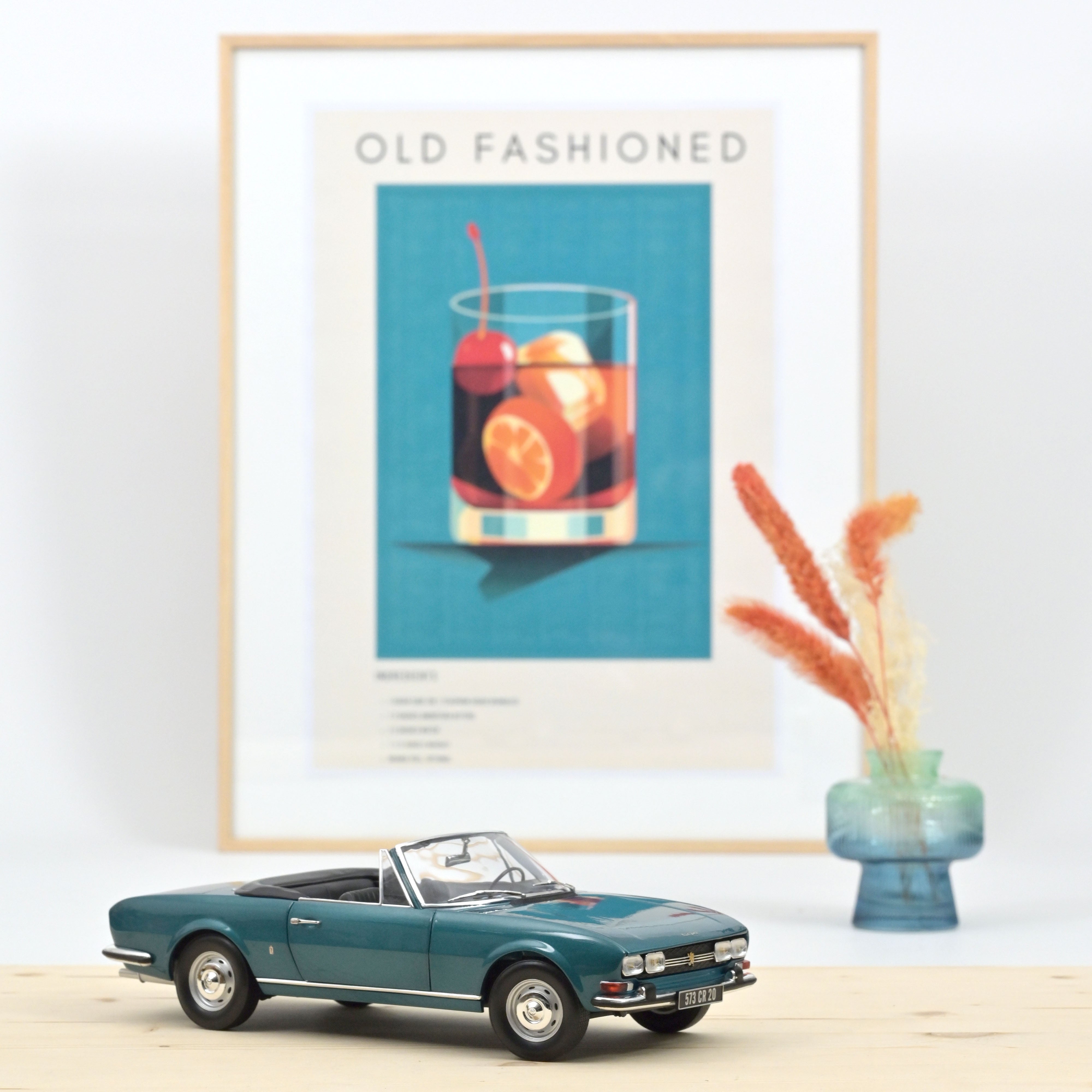 norev-peugeot-504-cabriolet-1969-modellino-1-18-blu-metallizzato-250-pz image 2