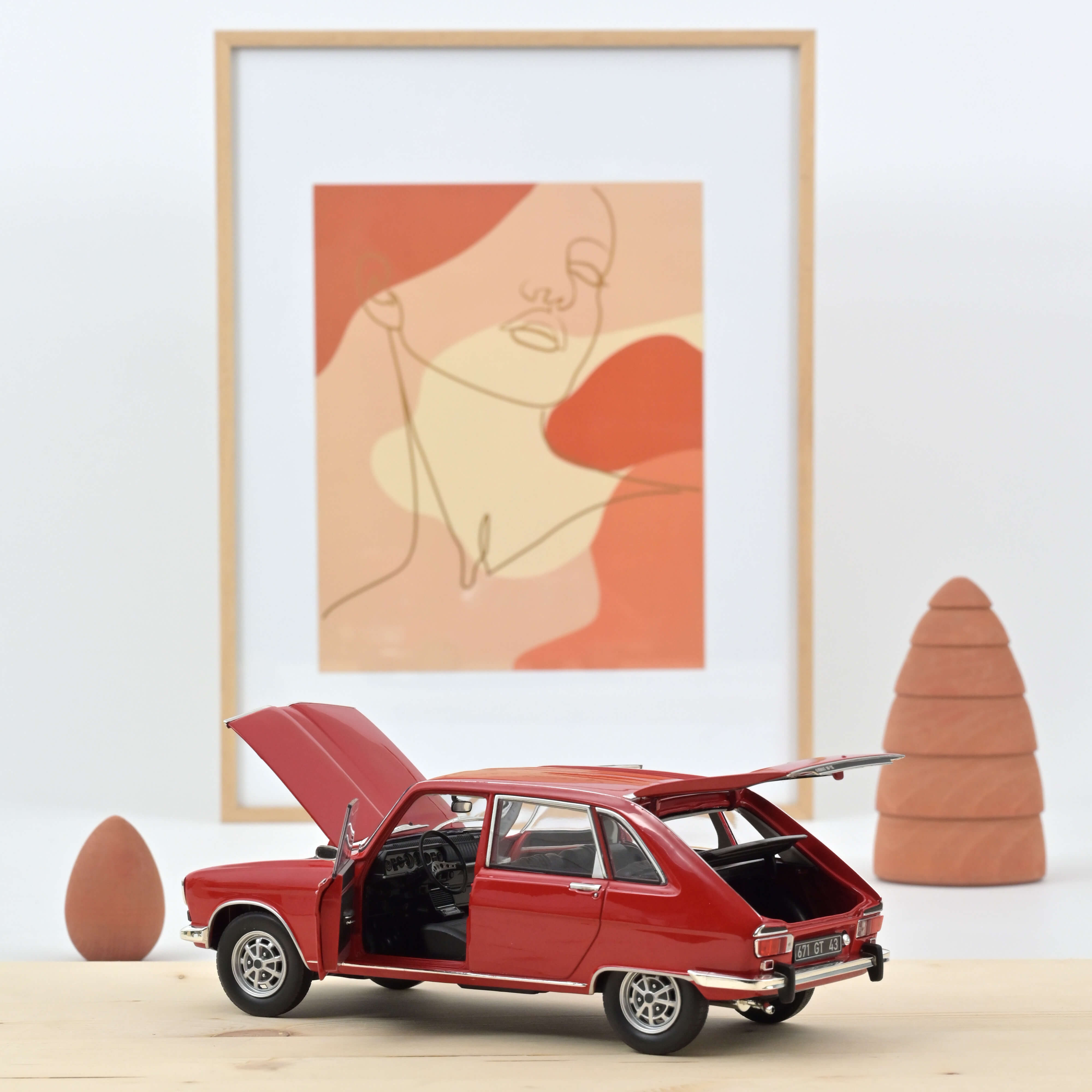 norev-renault-16-tx-1975-rossa-1-18-edizione-250-pezzi image 2
