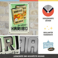 nostalgic-art-haribo-packung-das-schmeckt-targa-in-metallo-20x30-cm image 3