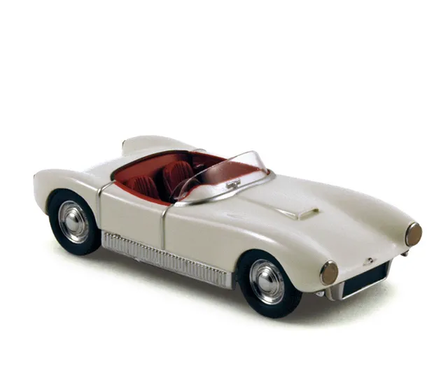 norev-saab-sonett-i-1956-modellino-auto-1-43-bianco-2 image 1