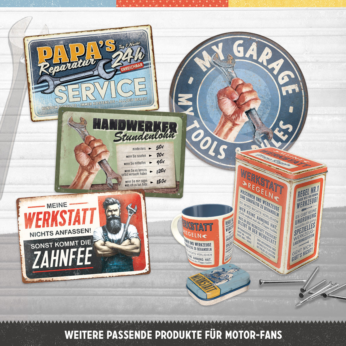 nostalgic-art-ich-bin-die-werkstatt-scatola-mentine-metallo-6x4-cm image 4