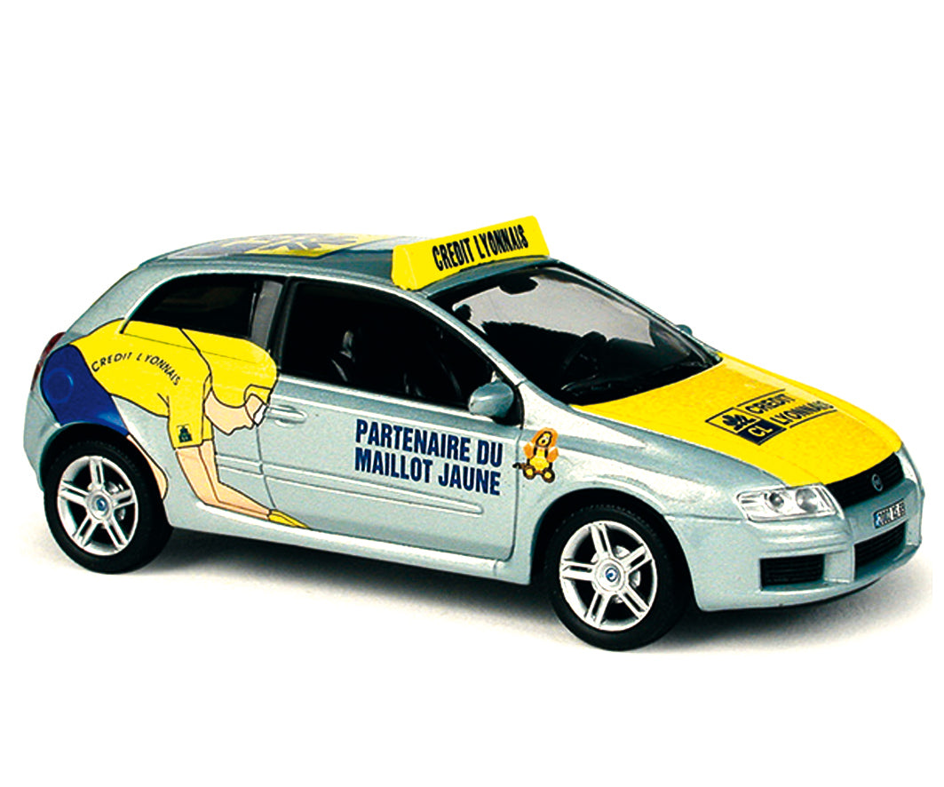 norev-fiat-stilo-cr-dit-lyonnais-modellino-auto-1-43-edizione-promozionale image 1