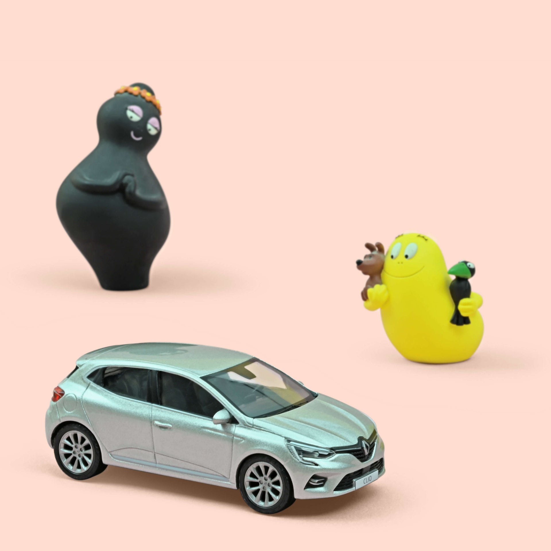 norev-renault-clio-2019-platine-silver-1-43-modellino-die-cast image 1