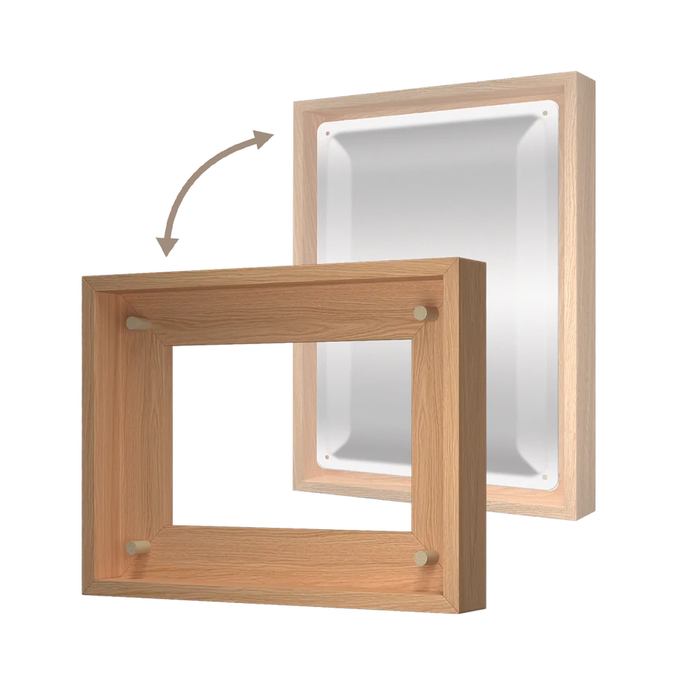 nostalgic-art-n-frame-gallery-s-cornice-rovere-per-targhe-15x20-cm image 1