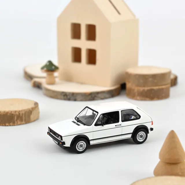 norev-vw-golf-gti-1976-1-43-bianco-polare-modellino-die-cast image 1