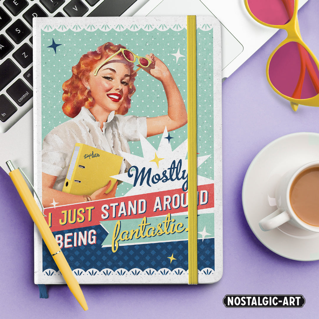nostalgic-art-stand-around-being-fantastic-taccuino-a5-128-pagine image 2