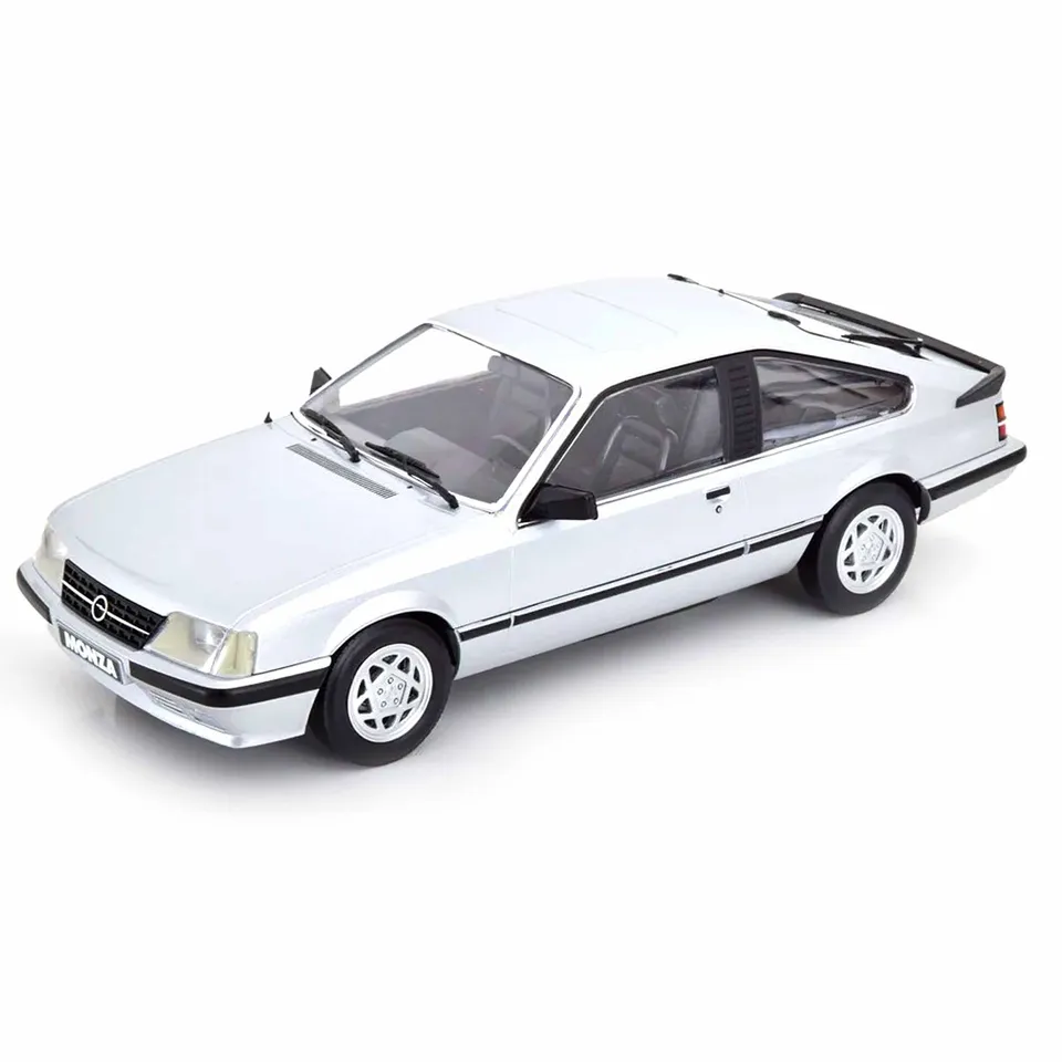 norev-opel-monza-3-0i-1985-modellino-auto-1-18-silver image 1