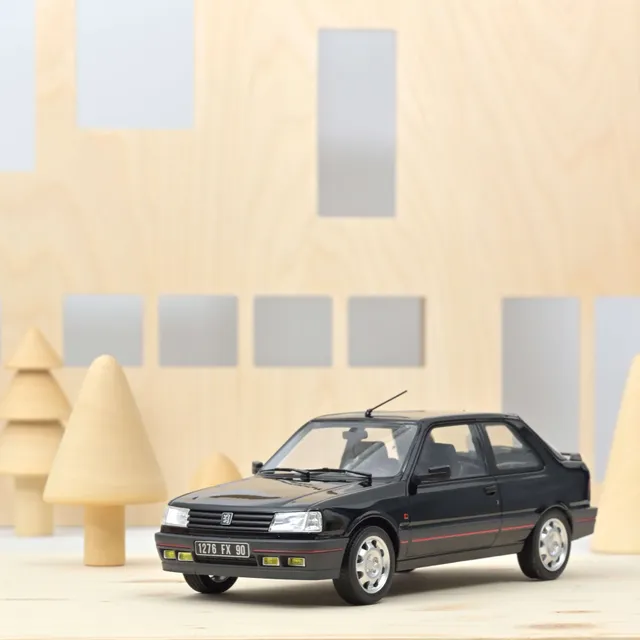 norev-peugeot-309-gti-1990-black-modellino-1-18 image 1