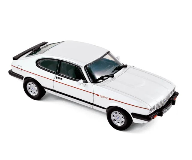 norev-ford-capri-2-8-injection-1984-modellino-auto-1-43-blu-artico image 1
