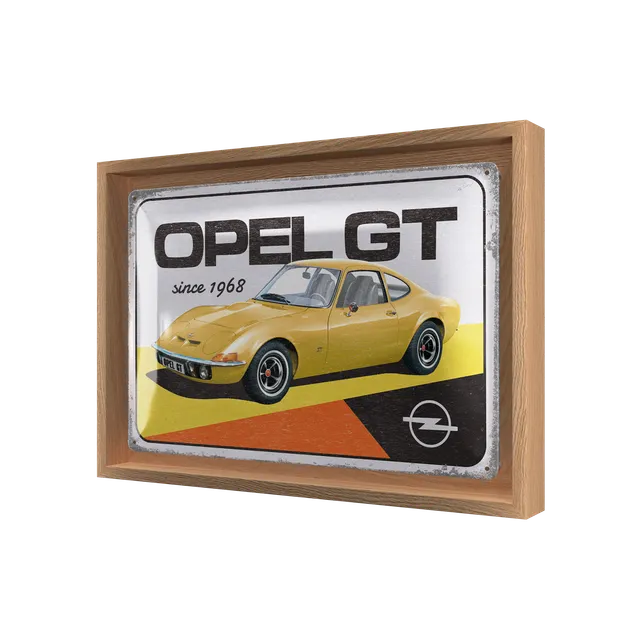 nostalgic-art-opel-gt-since-1968-targa-in-metallo-con-cornice-n-frame-m image 1